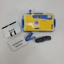 VIVITAR MARINER Waterproof 35mm FOCUS 28mm Point  Shoot Film Camera VINTAGE