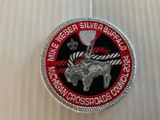 2024 Silver Buffalo Michigan Crossroads Council Mike Weber Scout Patch