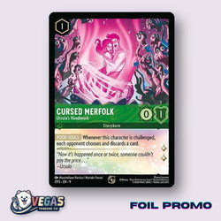 Cursed Merfolk #7 Ursula's Handiwork Cold Foil Promo Disney Lorcana