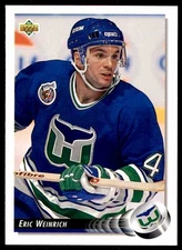 1992-93 UPPER DECK PROFILES ERIC WEINRICH #553