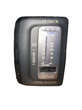 Vintage Aiwa HS-JS245W AM/FM Stereo Radio Cassette For Parts/Repair Belt Drive