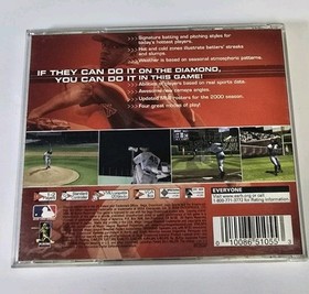 World Series Baseball 2K1 for Sega Dreamcast With Manual In Case Great Shape