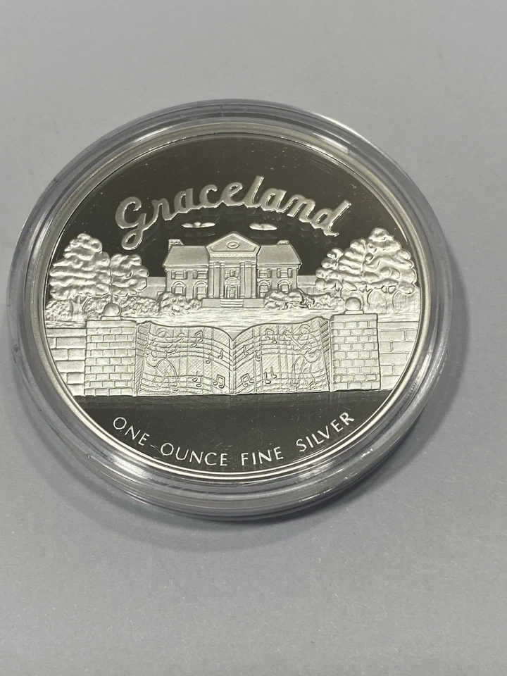 1 Oz  Silver Round .999- Elvis In Hawaii. - Royal Canadian Mint.  Low Mintage  - Image 2 of 4