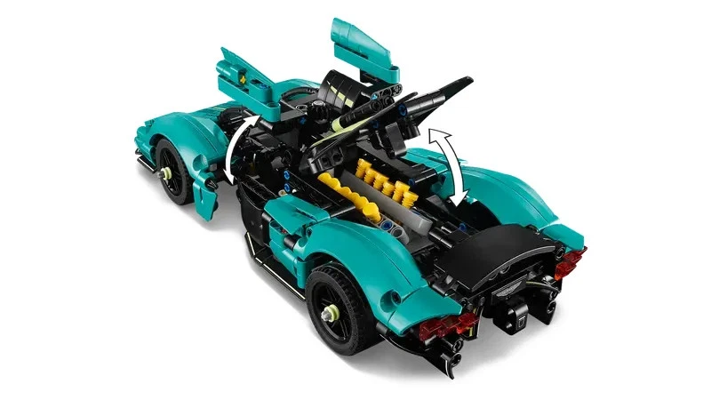 LEGO Technic 42208 – Aston Martin Valkyrie | Voiture de course | 707 pièces - Photo 2/4