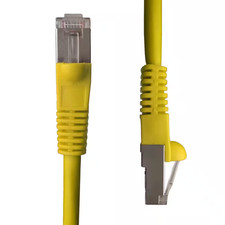 10 Ft. Cat5E Snagless Shielded STP Network Patch Cable, Yellow