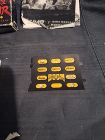 Doom Atari Jaguar COMPLETE CIB WITH OVERLAY EXCELLENT AUTHENTIC USA RELEASE VGC!