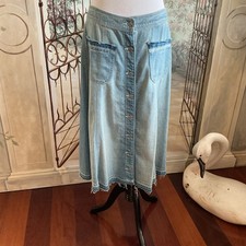 Seven For All Mankind Denim Skirt Sz 31