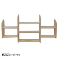 Wandboard Holz Kiefer Massiv 150X69Cm Vollholz Wandregal Blumenregal HäNgeregal