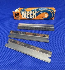 VTG Edward Weck & Co Hair Shaper Blades - Regular + King Size