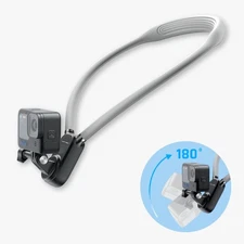 INOVAGEN Neck Mount, Action Camera Holder, Magnetic Anti-Shake, POV... Fast Ship