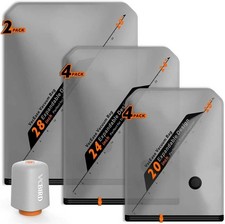 Vacuum Storage Bags, 10 Pack Reusable Space Saver Bags with Wireless Electric Ai