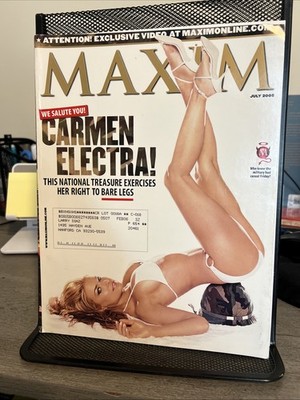 Maxim Magazine July 2005 - Carmen Electra - Kim Smith - Kelly Hu