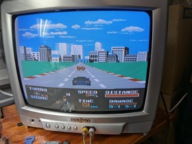 Nintendo AV FAMICOM With Box Games & 2 Controllers US Seller Tested Works Well