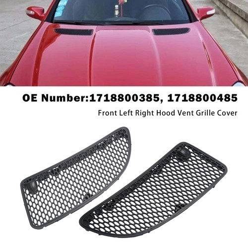 Mercedes R171 Cover 2x Front Hood Vent Grille Cover Per Mercedes R171 SLK280 SLK300 SLK350 ...