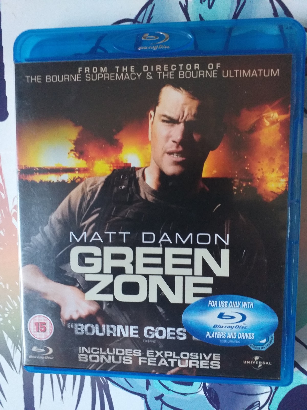 GREEN ZONE BLU-RAY DISC