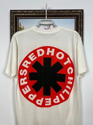 Red Hot Chili Peppers Reprint T-Shirt Vintage 90s RHCP Over Print