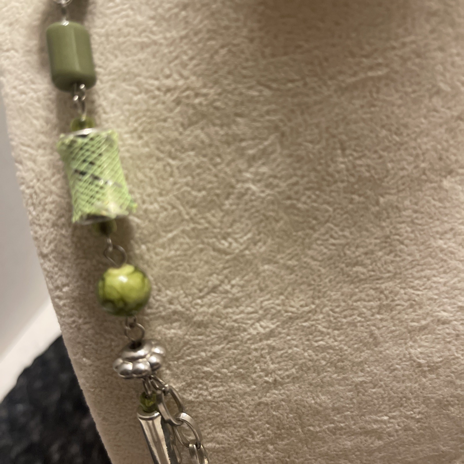 Chico's Statement Necklace Adjustable Silver Tone… - image 3