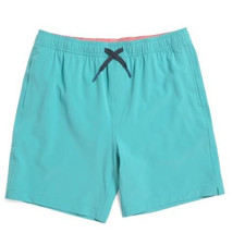 SOUTHERN TIDE Solid Swim Trunks - Aqua - NWT Boys XL 16