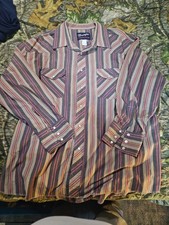 Vintage - Wrangler Pearl Snap Long Sleeve Button up - Size 17 1/2-34 XL