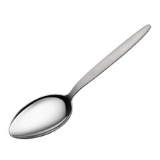 Chef Kunz Spoon Silver Stainless Steel 2 Tbsp Basting Spoon, 9 Inch Solid S...
