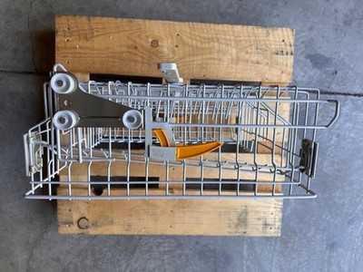 Used Miele dishwasher rack set. Upper rack, lower rack and cutlery tray 