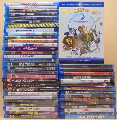 Blu-ray Filme zum Aussuchen aus Sammlung: Kinder, Drama, Action, Romantik, usw..