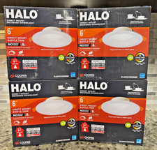 4 PACK HALO RL 6" Canless LED Kits 2700K-5000K Color Selectable BRAND NEW