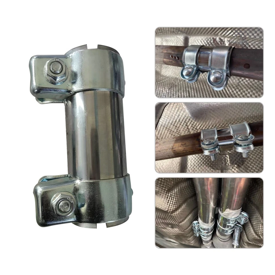 Auspuff Schelle Rohrverbinder Universal Doppelschelle Ø 55 mm x 125 mm - Bild 4 von 4