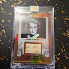 2025 Eternal Revelation Cuts Marlene Dietrich Celebrities Relic - 82/99