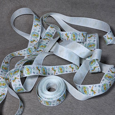 9 Yards Disney Tinkerbell Grosgrain Ribbon 7/8" Fairy Pixie Dust Craft Supplies