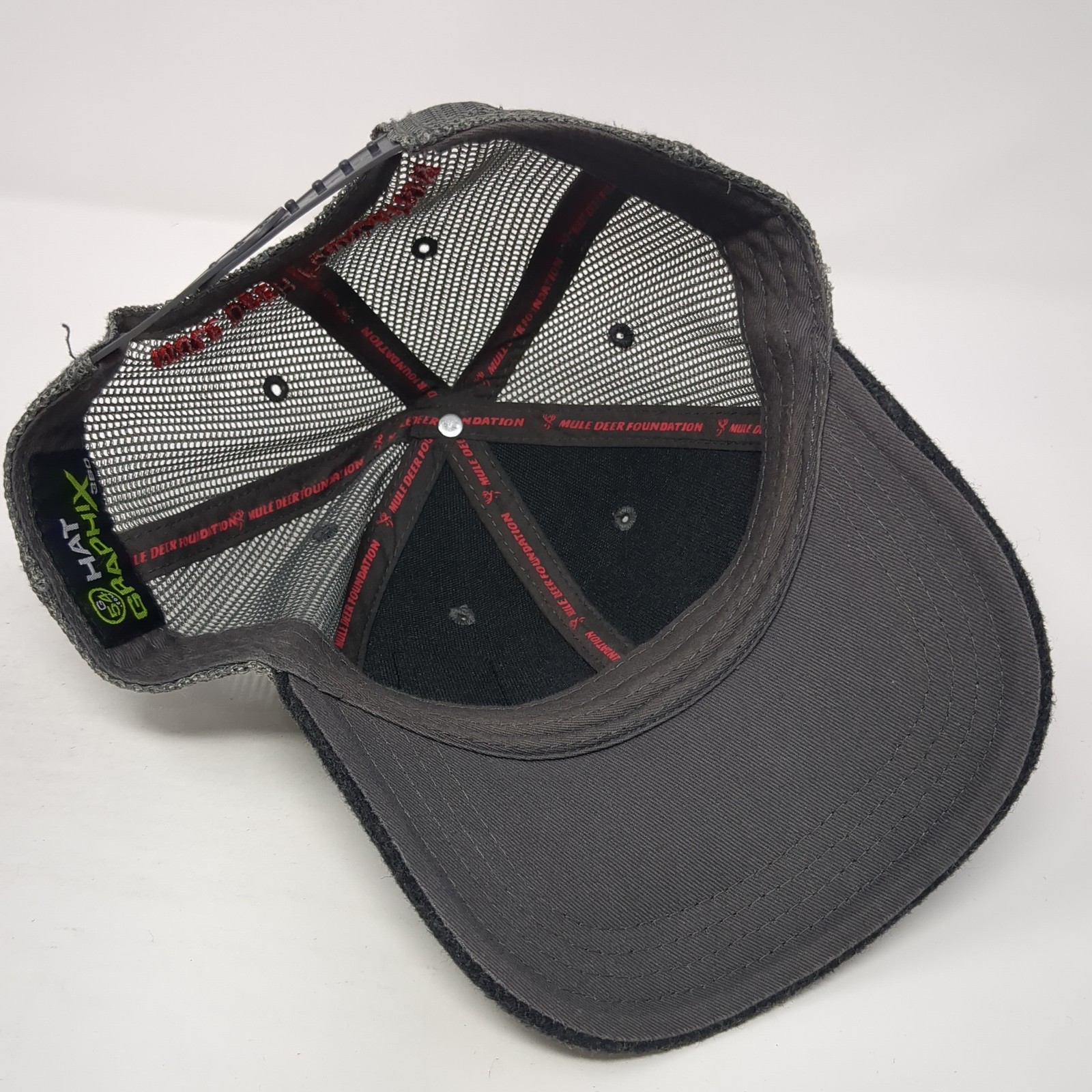 Mule Deer Foundation Patch Snapback Trucker Hat G… - image 7