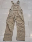 Vintage Carhartt Double Knee Bib Overalls Men 34x30 Workwear Outdoor