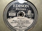 1923 EDISON JAZZ Last night on the Back Porch Polly-Olly Oo Green Brothers 51212 — photo 1