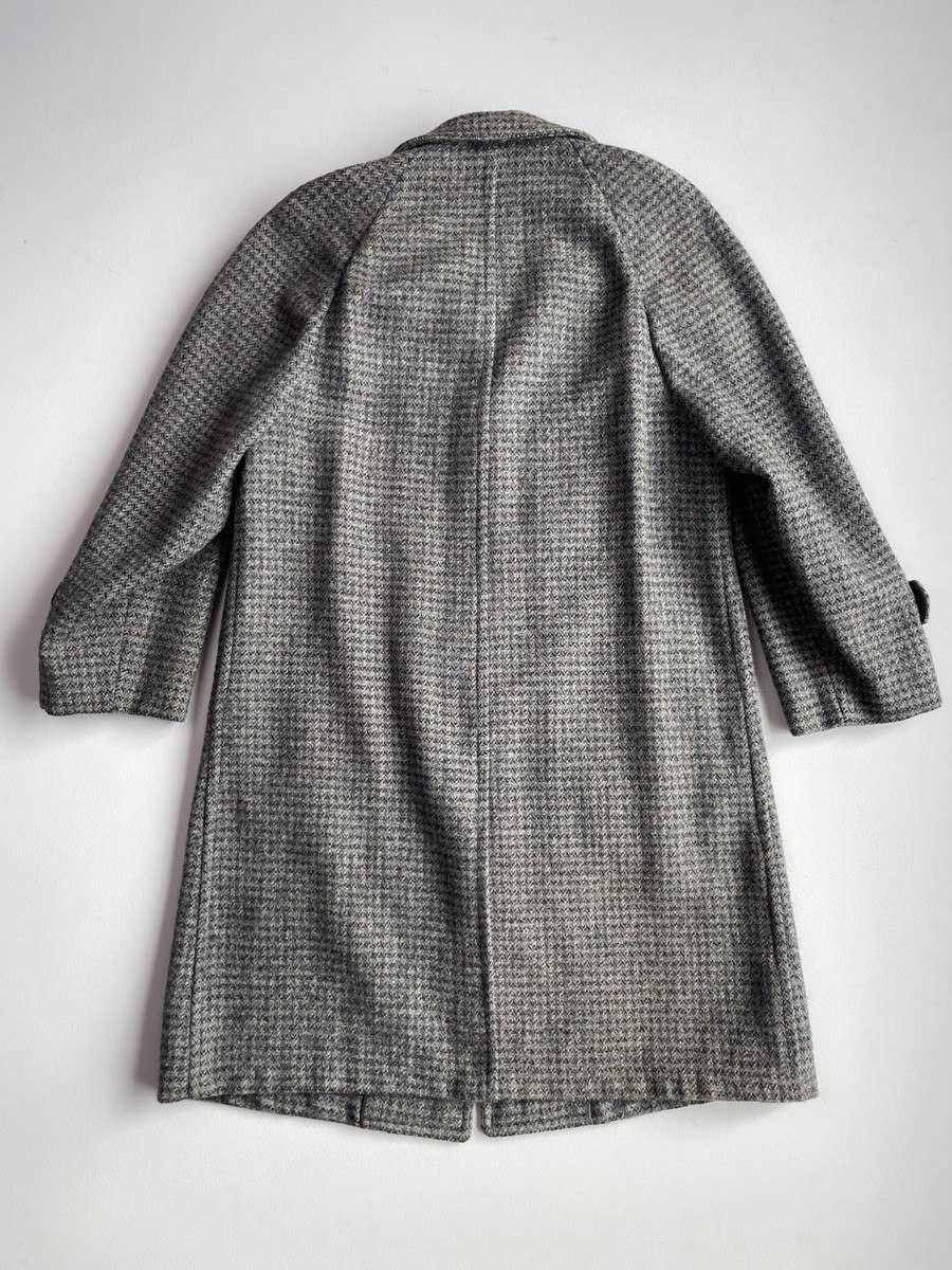 VNTG Harris Tweed (38R) 100% Wool Flecked Balmacaan Raglan