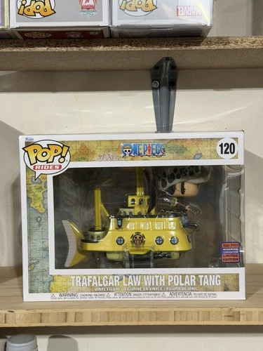 Funko Pop! Rides: One Piece Trafalgar Law with Polar Tang (Wondrous Convention)