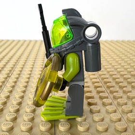 LEGO Atlantis: Lance Spears, SEA TURTLE KEY, atl006, 8059, SEABED SCAVENGER 2010