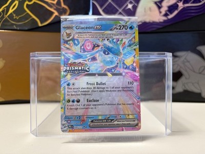 Glaceon ex - (Prismatic Evolutions Set Stamp) 026/131 Sealed