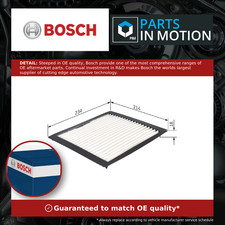 Pollen / Cabin Filter fits LEXUS IS200 Mk1 2.0 99 to 05 1G-FE Bosch 8713930010