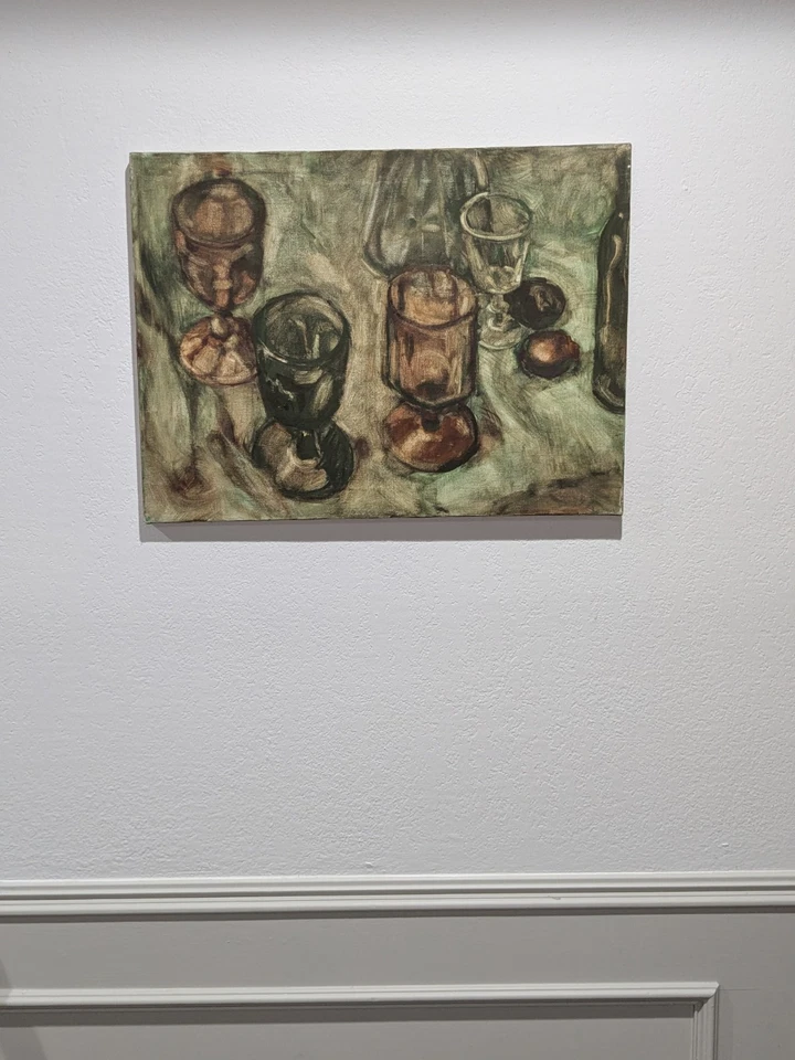 Lienzo pintura acrílica artista Texas colección venta inmobiliaria 18" x 24"  Foto 2 de 4