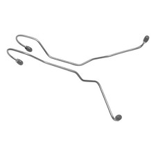 Brake Lines Rear Trailing Arm Hose To Caliper 1965-82 Corvette Stainless 2pc