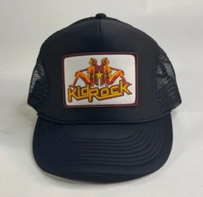 Kid Rock Trucker Snap Back Black Cap Hat Black Mud Flap Girls NEW! RARE!