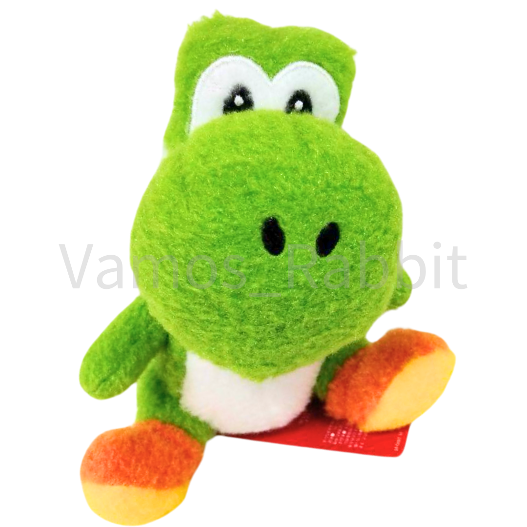 Super Nintendo World Fluffy Plush Toy Yoshi Blue Universal Studios