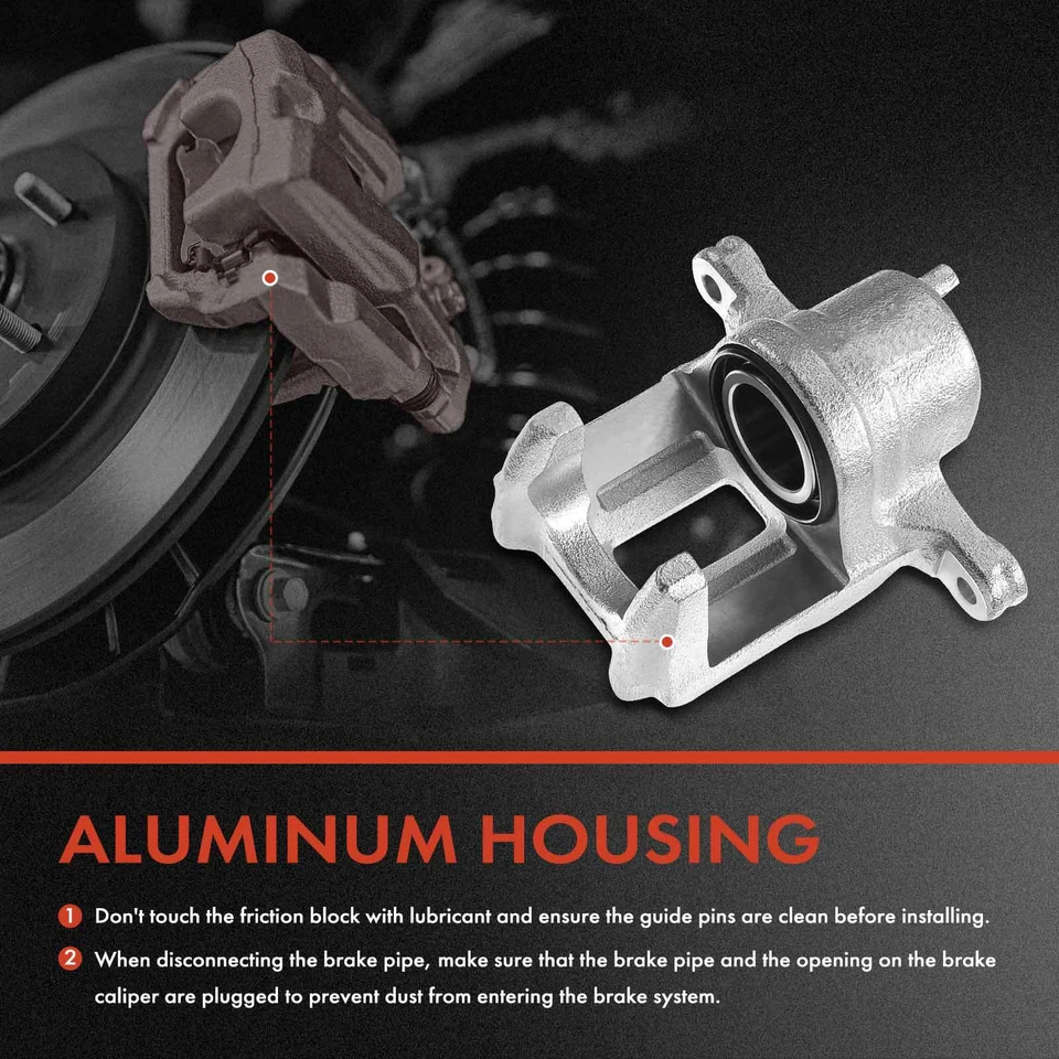 Pinzas de freno traseras izquierda y derecha y pastillas de freno de cerámica para BMW X5 2007-2018 X6 Foto 3 de 4