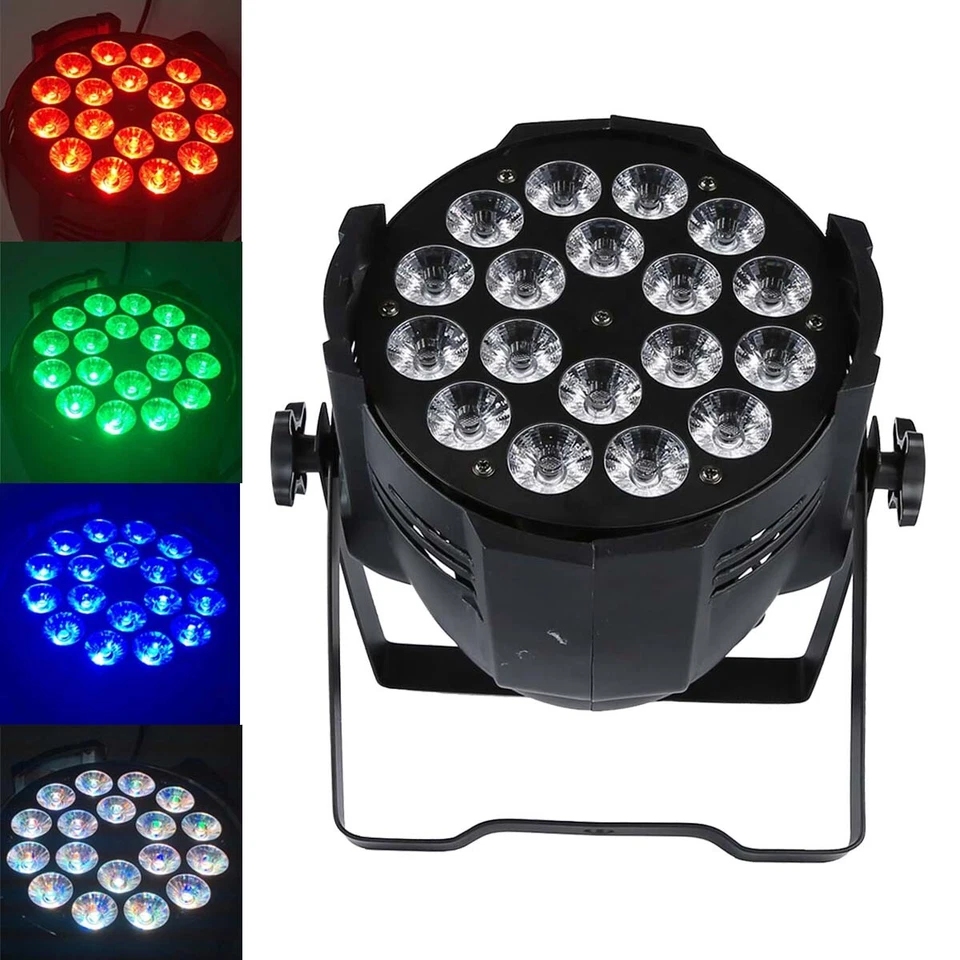 300W 5in1 RGBWA LED Par Light DMX Stage DJ Par Can Light Wash Light Beam Light - Image 4 of 4