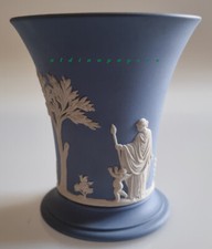 Wedgwood Vase blau Jasperware England