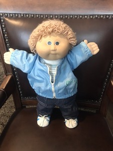 84" Cabbage Patch Doll, Boy, All Original From Hong Kong, Jean, Jacket,  Shoes | Ebay