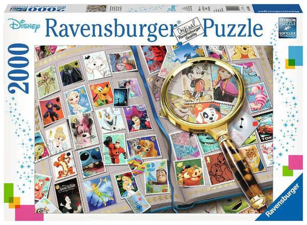 Ravensburger Puzzle: 2000 Teile - Meine Liebsten Briefmarken - Erwachsenenpuzzle-image
