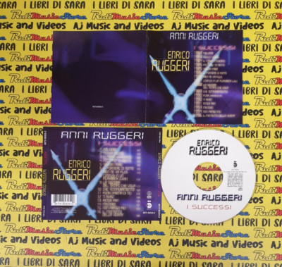 CD ENRICO RUGGERI Anni I successi 2001 germany CGD EAST WEST 8573 85325-2 (CI14)