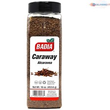 Natural Digestive Support - Whole Caraway Seeds 16 oz for Savory Sweet Dishes