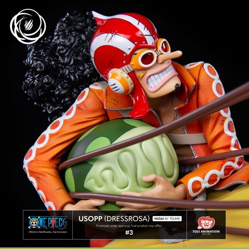 Tsume Art one piece Usopp Dressrosa Ikigai ⅙ Sixième Échelle Statue Figure Neuf - Photo 1 sur 14